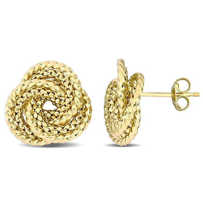 Round Cut Cubic Zirconia in 925 Sterling Silver Earrings 4