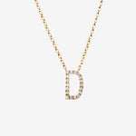 Round Cut Cubic Zirconia in 925 Sterling Silver Necklace 1