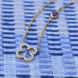 0.25 CT Round Amethyst Lab Made Diamond- February Birthstone Necklace 6
