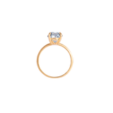 Stunning 1.0 CT Oval Moissanite Engagement Ring with Solitaire Design 3