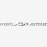 Round Cut Cubic Zirconia in 925 Sterling Silver Necklace 3