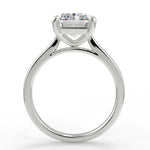 Stunning 2.50 CT Radiant Moissanite Engagement Ring with Solitaire Design 6