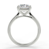 Stunning 2.50 CT Radiant Moissanite Engagement Ring with Solitaire Design 6