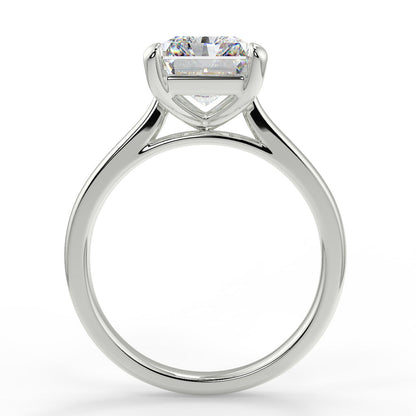 Stunning 2.50 CT Radiant Moissanite Engagement Ring with Solitaire Design 6