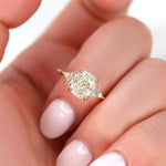 Stunning 2 CT Cushion Moissanite Engagement Ring with Cluster Design 6