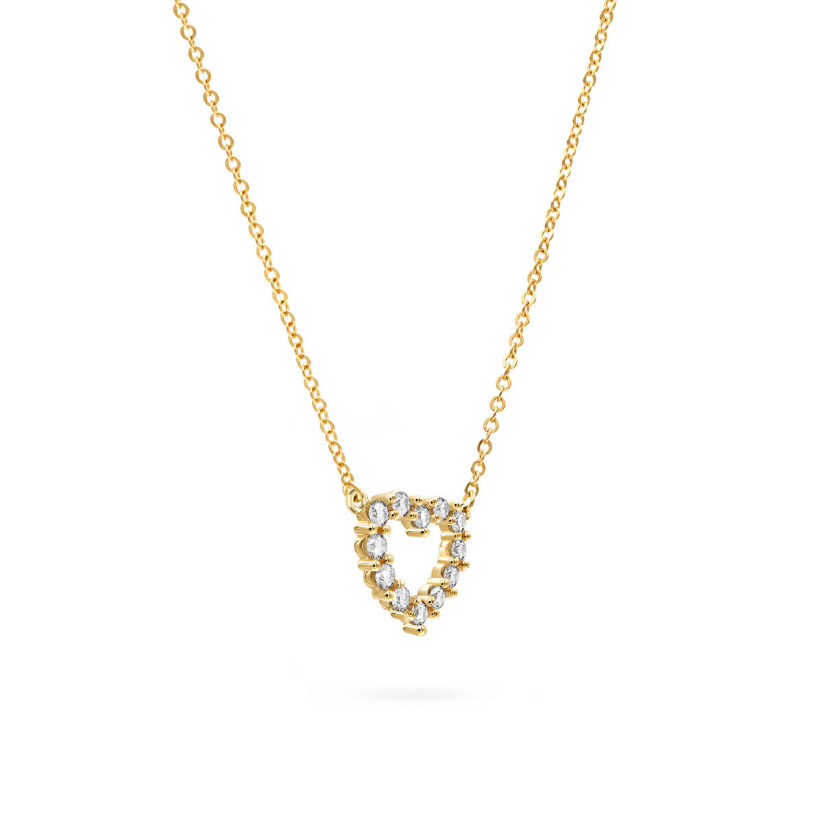 1.44 TCW Round April Diamond Lab Made Diamond- April Birthstone Necklace 4