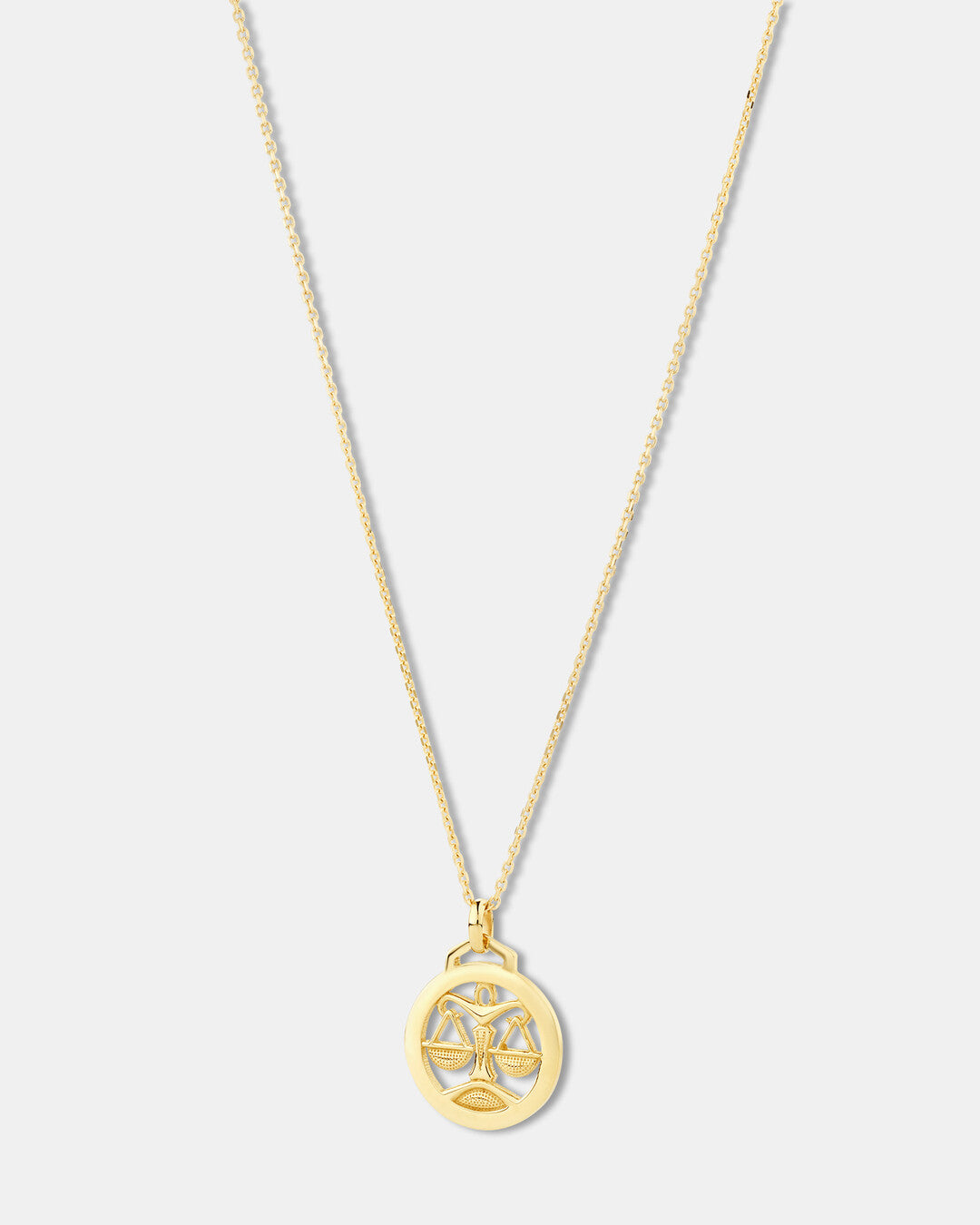 Round Cut Cubic Zirconia in 925 Sterling Silver Necklace 1