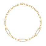 2.8 CT Round April Diamond Lab Made Diamond- April Birthstone Bracelet 1