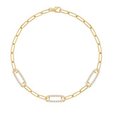 2.8 CT Round April Diamond Lab Made Diamond- April Birthstone Bracelet 1