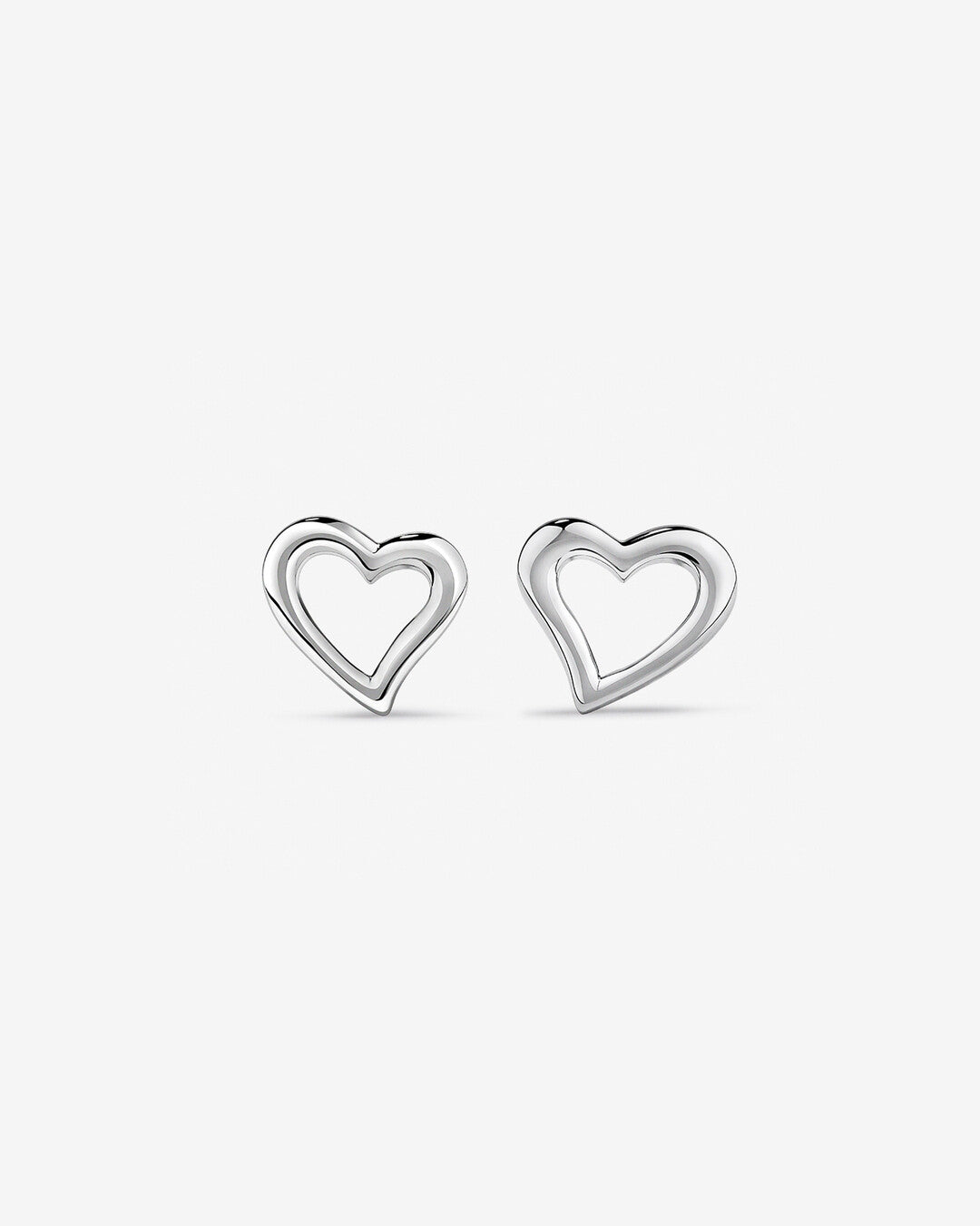Round Cut Cubic Zirconia in 925 Sterling Silver Earrings 2