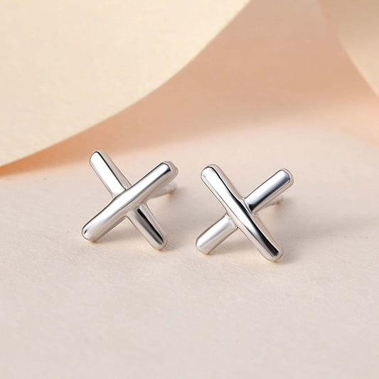 Round Cut Cubic Zirconia in 925 Sterling Silver Earrings 2
