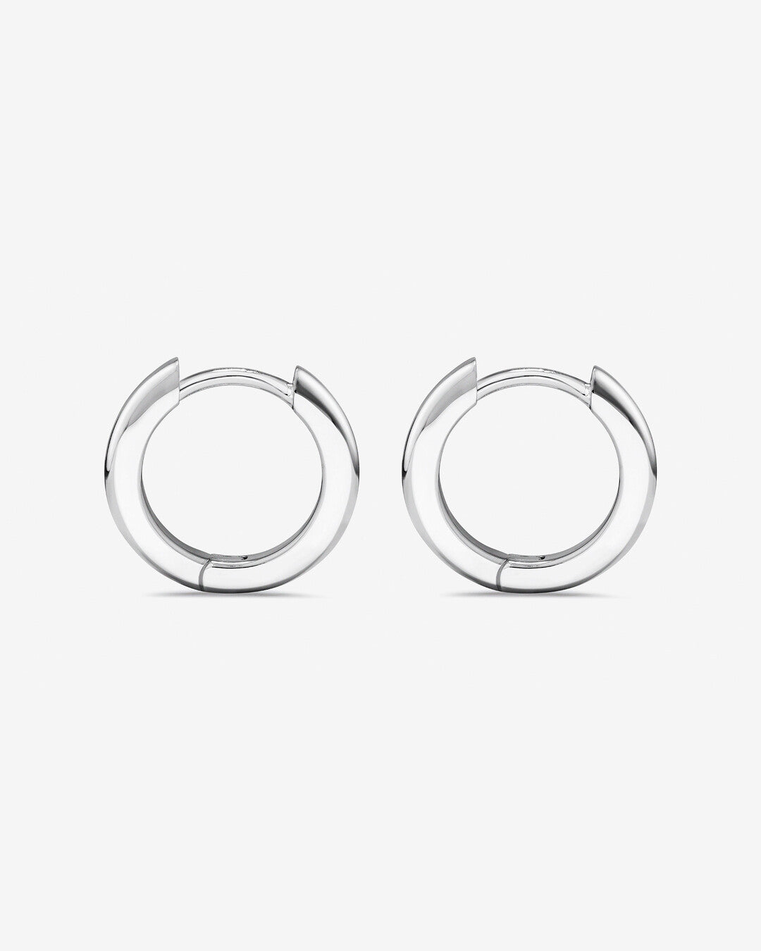 Round Cut Cubic Zirconia in 925 Sterling Silver Earrings 3