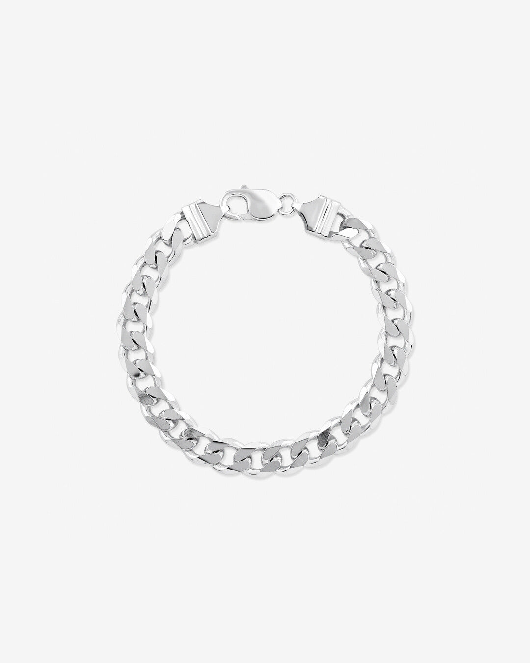 Round Cut Cubic Zirconia in 925 Sterling Silver Bracelet 4