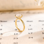 Stunning 1.0 CT Emerald Moissanite Engagement Ring with Solitaire Design 3