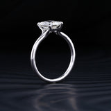 Stunning 2.0 CT Radiant Moissanite Engagement Ring with Solitaire Design 4