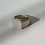 Stunning Men's Square Signet Wedding Bands 2