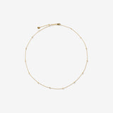 Round Cut Cubic Zirconia in 925 Sterling Silver Necklace 3