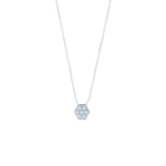 0.30 CT Round Moissanite Diamond Pendant Necklace in Solid Gold 7