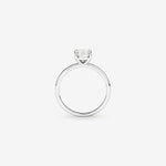 Stunning 1.0 CT Oval Moissanite with a Solitaire Design Engagement Ring 2