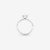 Stunning 1.0 CT Oval Moissanite with a Solitaire Design Engagement Ring 2