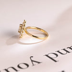 Stunning 0.5 - 1.5 CT Round Moissanite Engagement Ring with Double Halo Design 9