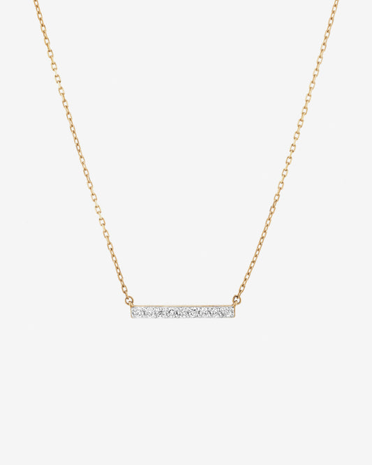 Round Cut Cubic Zirconia in 925 Sterling Silver Necklace 1