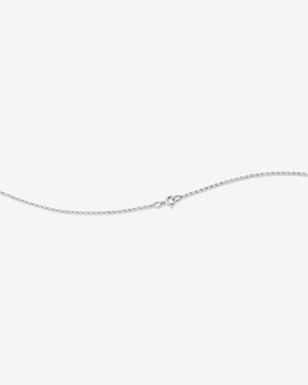 Round Cut Cubic Zirconia in 925 Sterling Silver Necklace 3