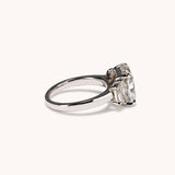 Stunning 2.0 CT Princess Moissanite Engagement Ring with Solitaire Design 2
