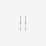 Round Cut Cubic Zirconia in 925 Sterling Silver Earrings 2