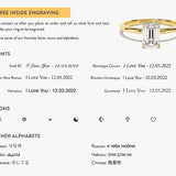 1.50 CT Round Cut Moissanite Cluster Bridal Ring Set with Round & Marquise Curved Wedding Bands 9