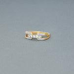 Stunning 0.41 TCW Round Moissanite Stones Harness Wedding Band 5