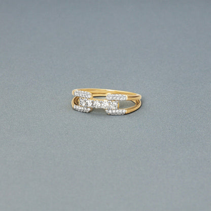 Stunning 0.41 TCW Round Moissanite Stones Harness Wedding Band 5