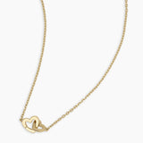 Round Cut Cubic Zirconia in 925 Sterling Silver Necklace 6