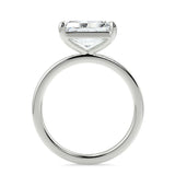 Stunning 2.45 CT East West Radiant Moissanite Engagement Ring with Solitaire Design 6