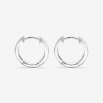 Round Cut Cubic Zirconia in 925 Sterling Silver Earrings 3