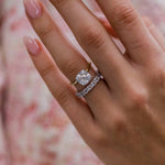 Cushion Cut Solitaire Style Cubic Zirconia in 925 Sterling Silver Ring 3