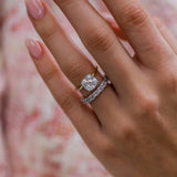 Cushion Cut Solitaire Style Cubic Zirconia in 925 Sterling Silver Ring 3