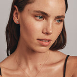 Round Cut Cubic Zirconia in 925 Sterling Silver Necklace 3