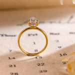 Stunning 3.0 CT Pear Moissanite Engagement Ring with Hidden Halo Design 3