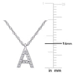 Round Cut Cubic Zirconia in 925 Sterling Silver Necklace 28