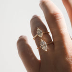 Stunning 1 CT Marquise Moissanite Engagement Ring with Solitaire Design 1