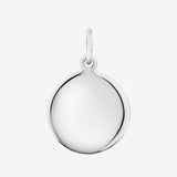 Round Cut Cubic Zirconia in 925 Sterling Silver Necklace 2