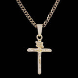 Crucifix Silver Pendant for Him 5