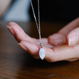 0.17 CT Moissanite Diamond Cross Pendant Necklace in Solid Gold 5
