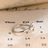 Stunning 3.0 CT Marquise Cut Moissanite Engagement Ring with 3 Stones Design 6