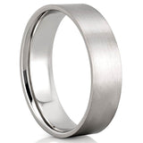 Classic Matte Finish Wedding Band for Men's in Solid Gold 4