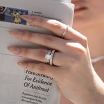 Stunning 1.0 CT Emerald Moissanite Engagement Ring with Solitaire Design 6