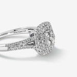 Stunning 0.65 CT Round Moissanite Engagement Ring with Cathedral Design 5