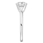 Stunning 1.0- 2.0 CT Round Moissanite Engagement Ring with Solitaire Design 4