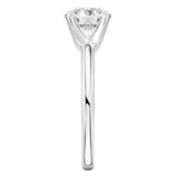 Stunning 1.0- 2.0 CT Round Moissanite Engagement Ring with Solitaire Design 4